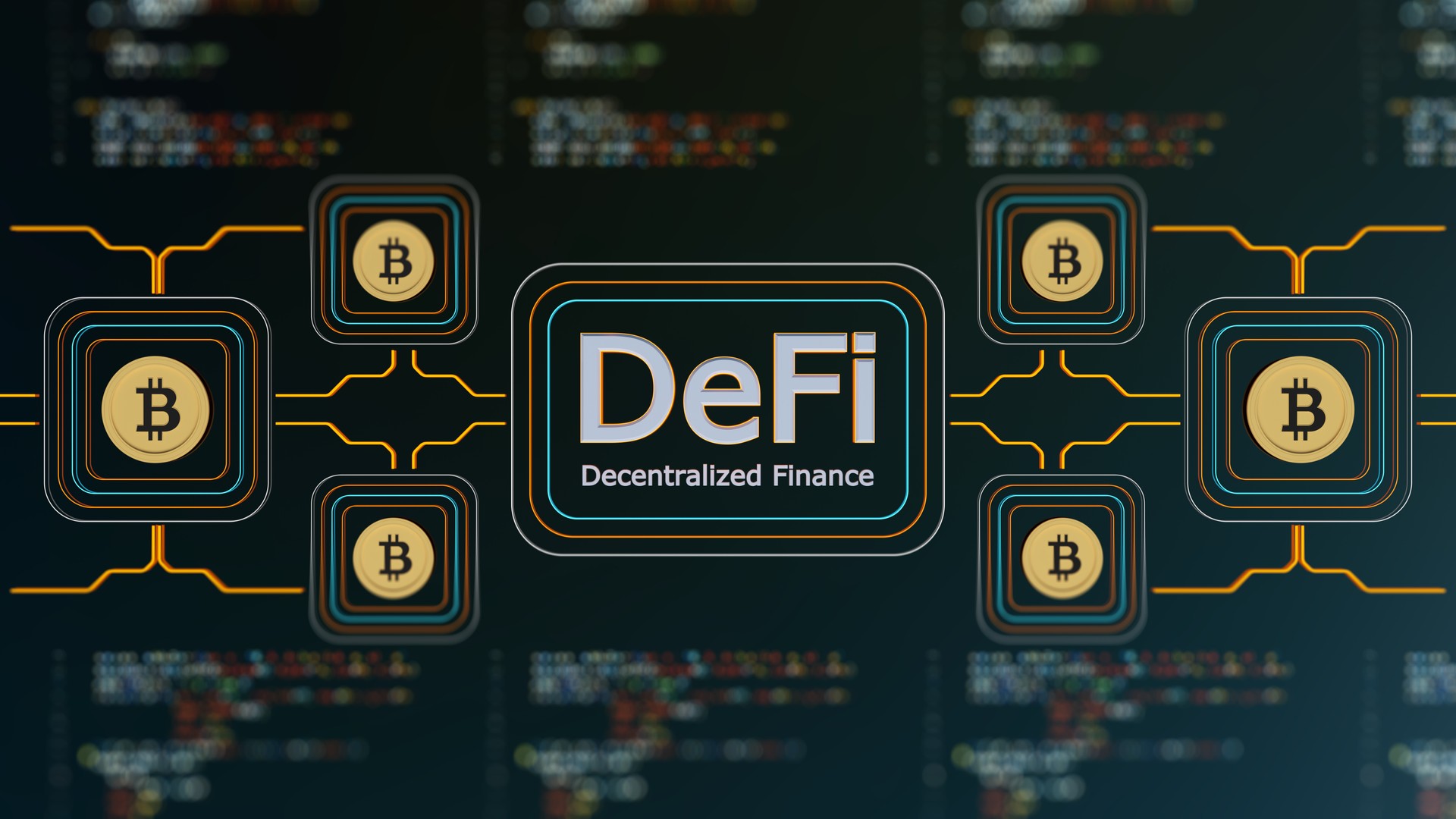 DeFi decentralized finance  open source projects, using blockchain